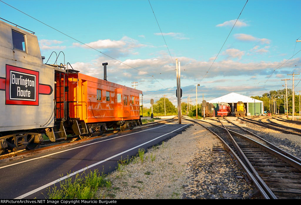 Cabooses on the side track